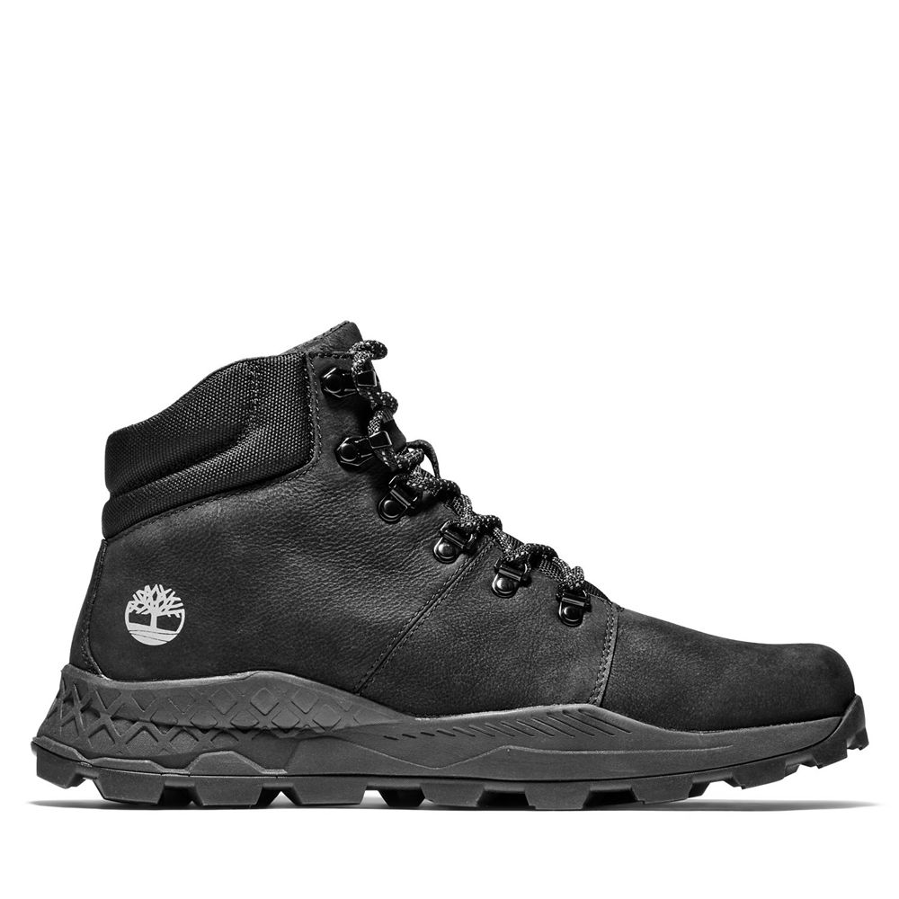 Timberland Παπούτσια Πεζοπορίας Ανδρικα Μαυρα - Brooklyn Waterproof Χαμηλα - Greece 7481532-QW